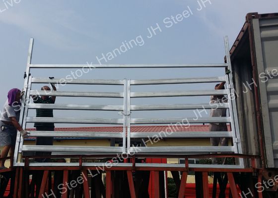 12ft durch 12ft Hochleistungsrahmen-Pferdestall-Stahlbauernhof-Tore