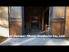 Innen-Shelfter-Dach-europäische Pferdestall-hölzerne Bambusfüllung