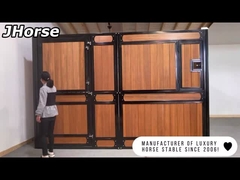 Stahlvorübergehende Bambusställe des Pferdq235 mit Höhe des Tor-Fenster-2.2m