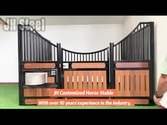 Hunde- und Pferdehalle mit Heuschnupfen.