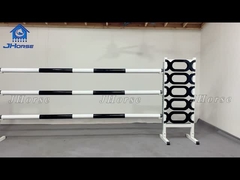 Anpassungsfähige Pferdesprungsausrüstung Sicher Flexible Pferdesprung