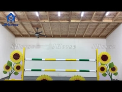 Anpassungsfähige Pferdespringen Ausrüstung Dauerhafte Pvc Stahlkonstruktion