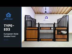 Alle Farben Europäische Pferdeboxen, Frontgitter-Bausätze für Pferdeboxen, Pferdehofausrüstung