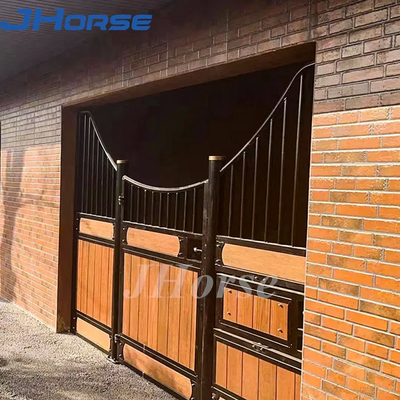 Wasserdichte kundenspezifische Pferdeställe, die Pferdestabile Stall-Front-Tür beschichten