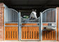 Kundengebundenes vorübergehende Bambusbrett-Innensicherheits-Stahlpferd klemmt die fabrikmäßig hergestellten Pferdeställe fest