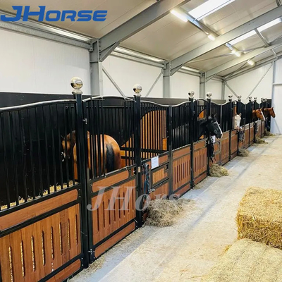 Hohe Haltbarkeit galvanisierte pferdeartiges Stahlpferdestabile Ausrüstung 10feet