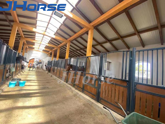 Europäisches Bambuspferd klemmt des Stahlfeld-ISO9001 1.5m-2.2m Höhe fest