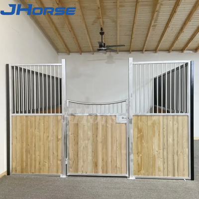 Wirtschaftliche Fenster-Schiebetür-Mesh Horse Stall Fronts Infilled-Kiefern-Größe nach Maß
