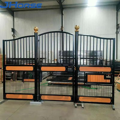 Stabile Tor-Stahlpferdestall-Kasten-Platten-Höhe 2.2m