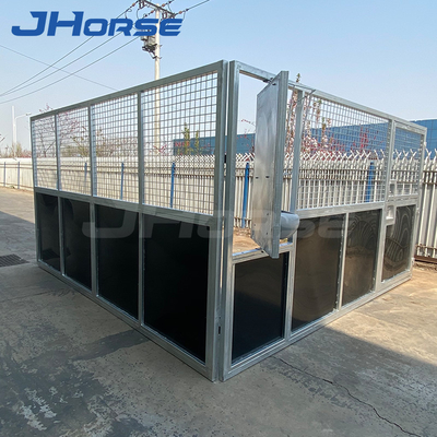 Tragbares quadratisches Pferdestabile Platten des Rohr-10ft