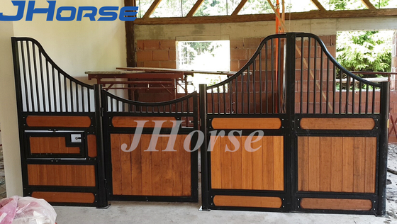 Sicherer Pferde stabiler Kästchenrahmen 50x50mm Rhs Standard Schiebetür