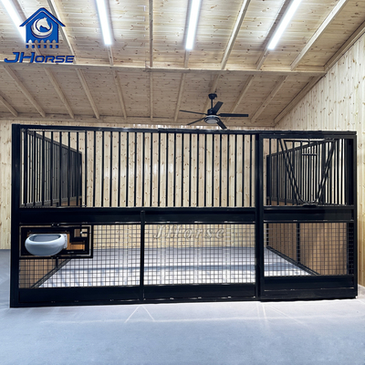 Hinged Door Portable Stall Panels Geschweißtes Drahtnetzrahmen