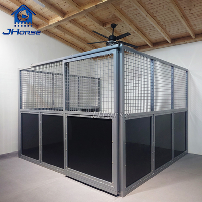10ft 12ft tragbare Pferdestalle Panels Stahl temporäre angepasste wirtschaftliche Aluminium