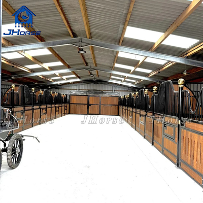 angepasste Farbe beliebteste Reitgestaltung tragbare Sicherheitspferde stabile Stallboxen