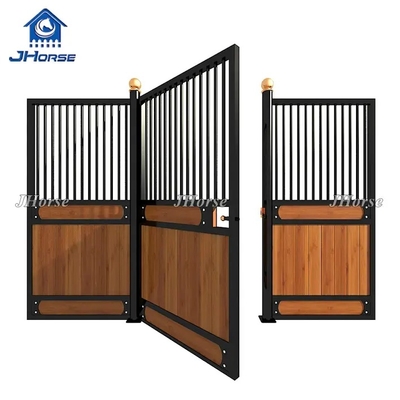 Bauernhof Portable Metall Design Pferdebox Stabile Fronten Pferde Stall-Panels